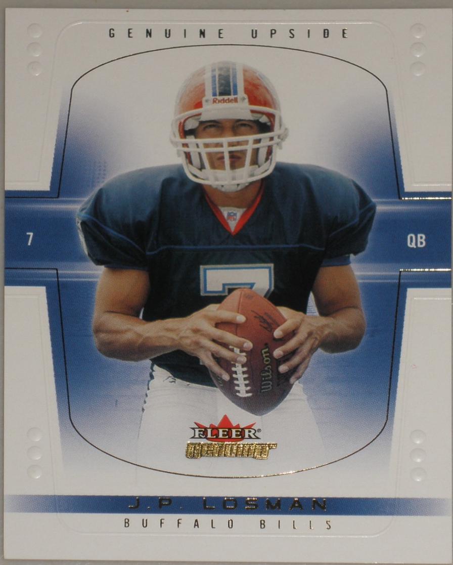 J.P. Losman #85 2004 Fleer Genuine Football