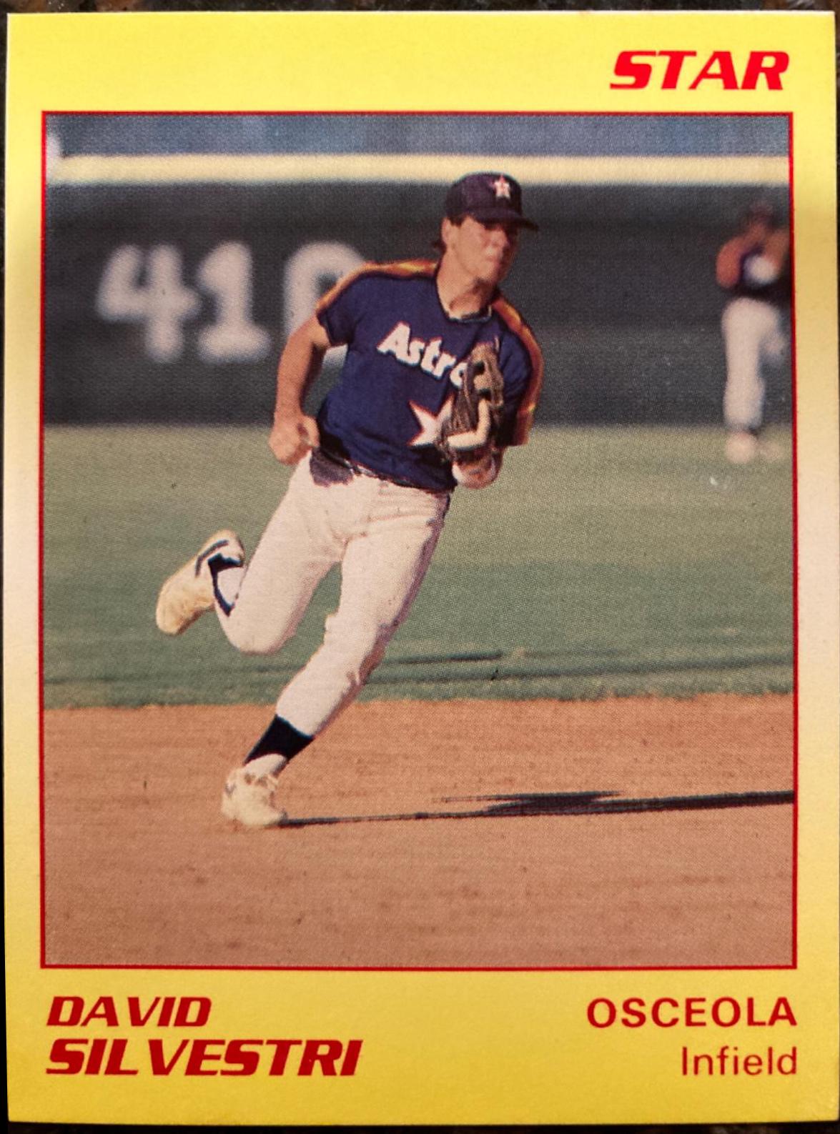 David Silvestri #18 Baseball Cards 1989 Star