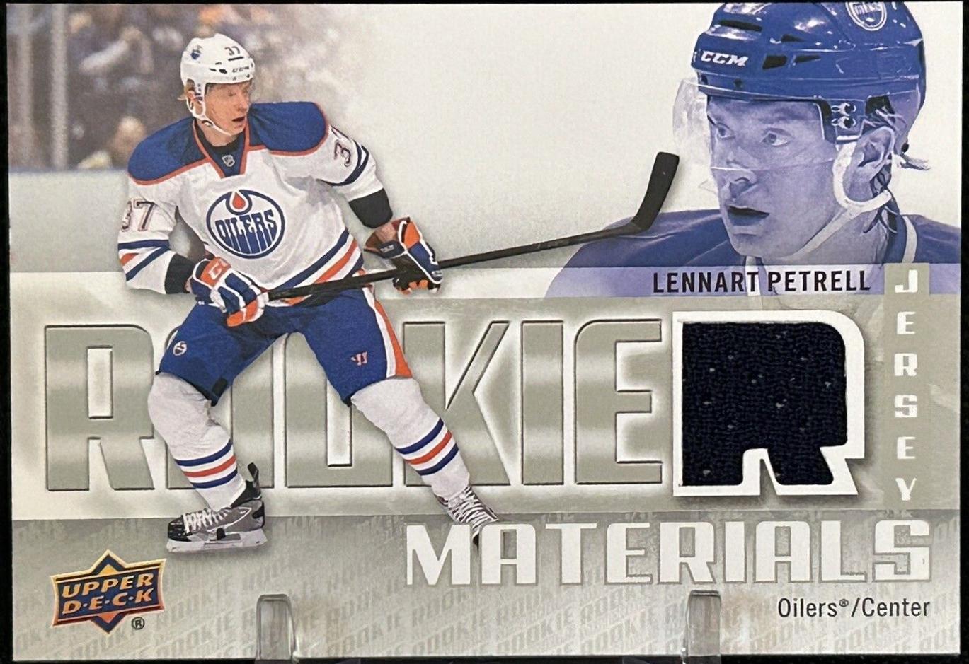Lennart Petrell #RM-LP Hockey Cards 2011 Upper Deck Rookie Materials