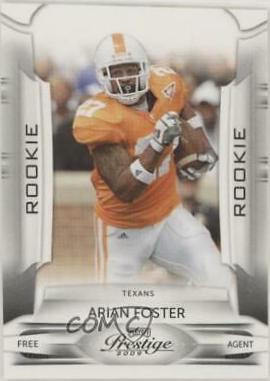 Arian Foster #107 2009 Playoff Prestige Football