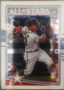 Ronald Acuna Jr. #199 2020 Panini Donruss Optic Baseball