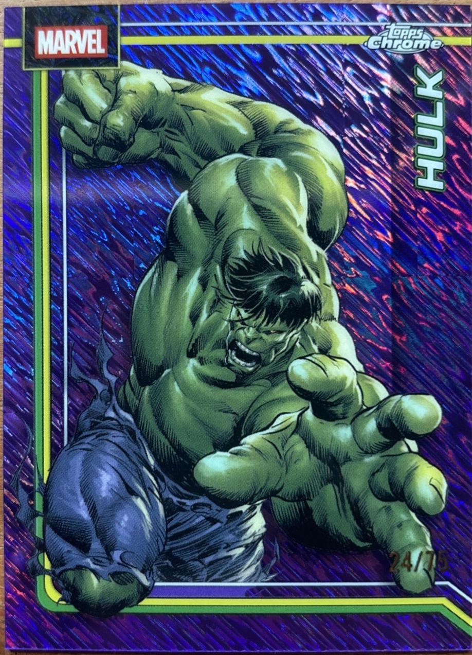 Hulk Purple Shimmer Refractor