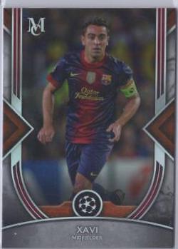 Xavi #6 Soccer Cards 2022 Topps Museum Collection UEFA Champions League