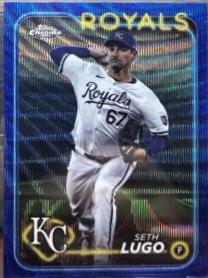 Seth Lugo [Blue Wave Refractor] #181