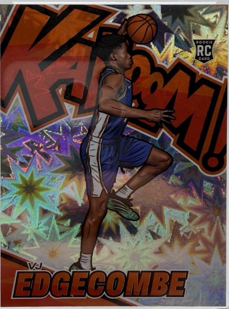 VJ Edgecombe #5 Prices | 2025 Panini Signature Series Kaboom