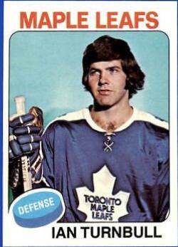 Ian Turnbull #41 Hockey Cards 1975 Topps