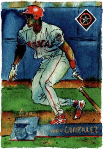 Juan Gonzalez #25 2024 Topps Spotlight Baseball