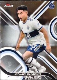 Michael Baldisimo #22 Soccer Cards 2022 Finest MLS
