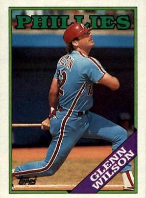Glenn Wilson #626 Baseball Cards 1988 Topps