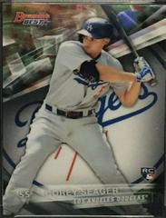 Corey Seager [Green Refractor] #25 Baseball Cards 2016 Bowman's Best Prices
