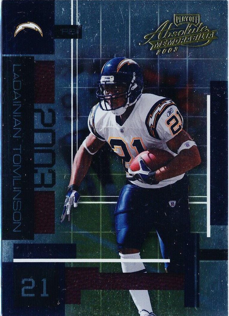 LaDainian Tomlinson #47 2003 Playoff Absolute Memorabilia Football