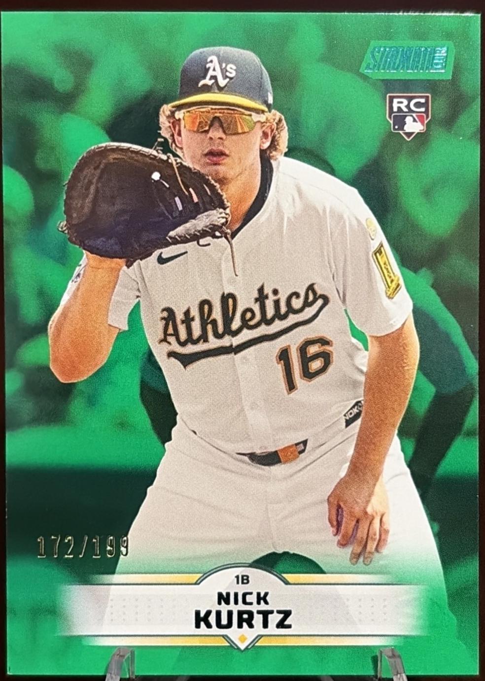 Nick Kurtz [Green] #9 Prices | 2025 Topps Stadium Club | Baseball