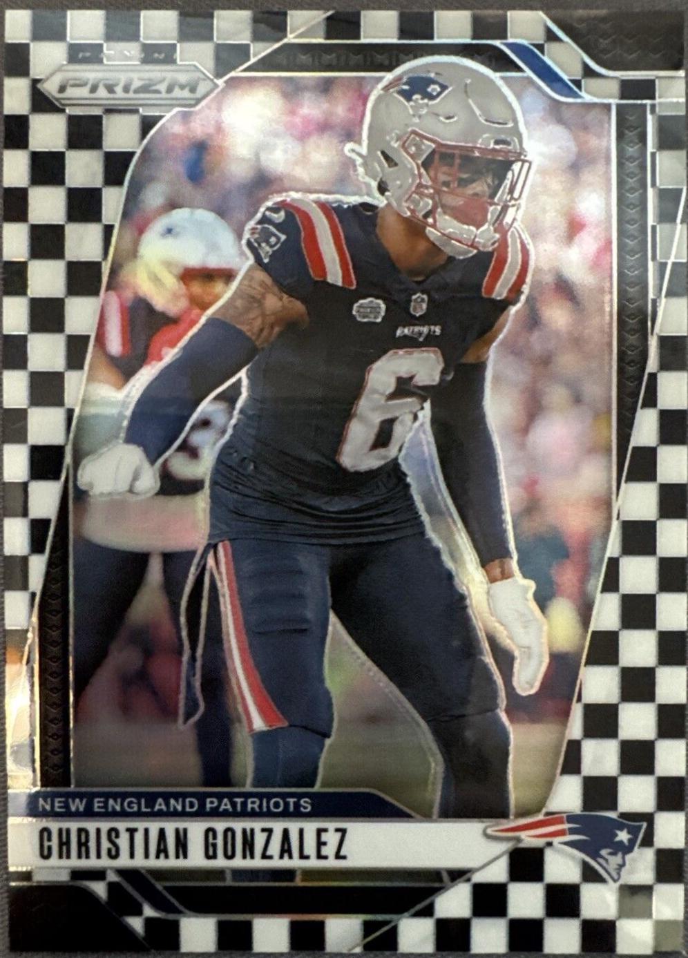 Christian Gonzalez [Black White Checker] #198 Prices | 2024 Panini