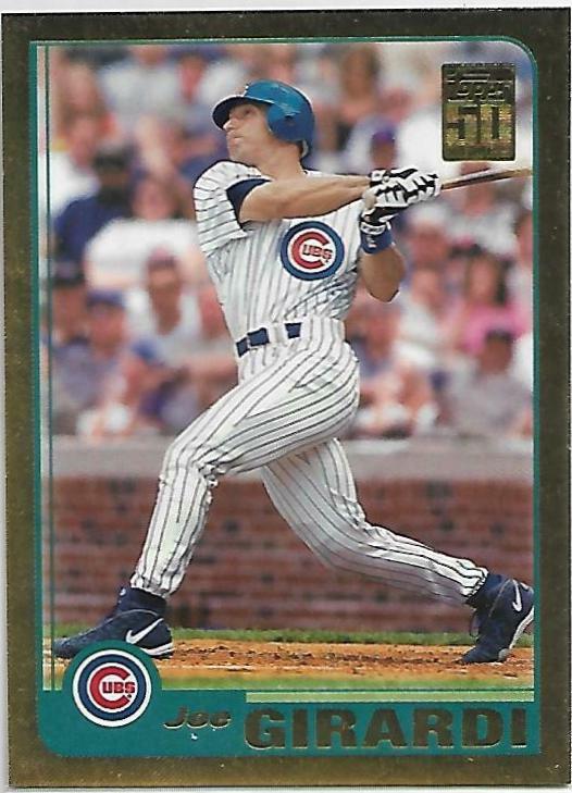 Joe Girardi #17 Baseball Cards 2001 Topps Gold