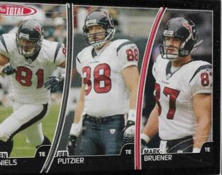 Owen Daniels, Mark Bruener, Jeb Putzier