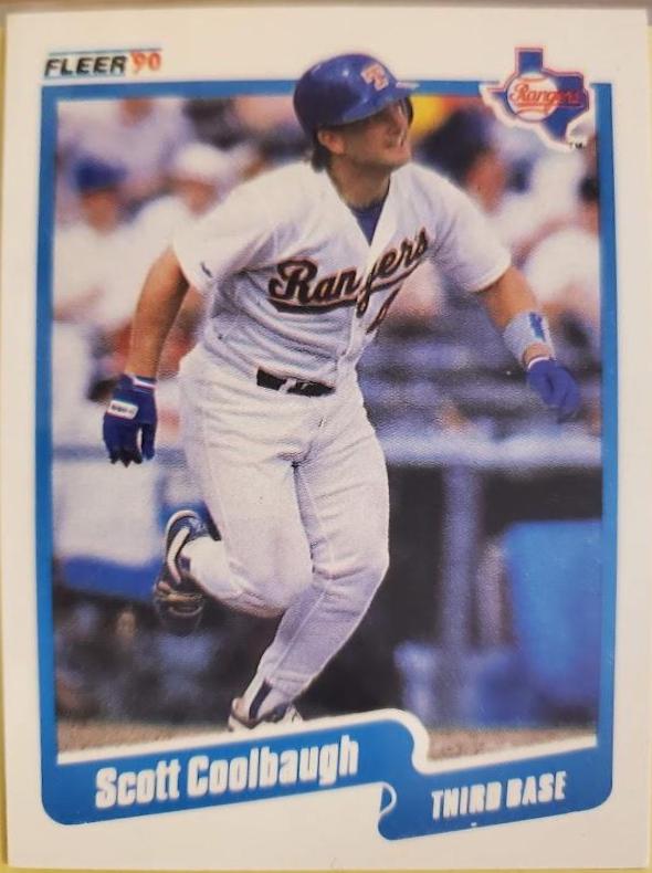 Scott Coolbaugh #293 Baseball Cards 1990 Fleer