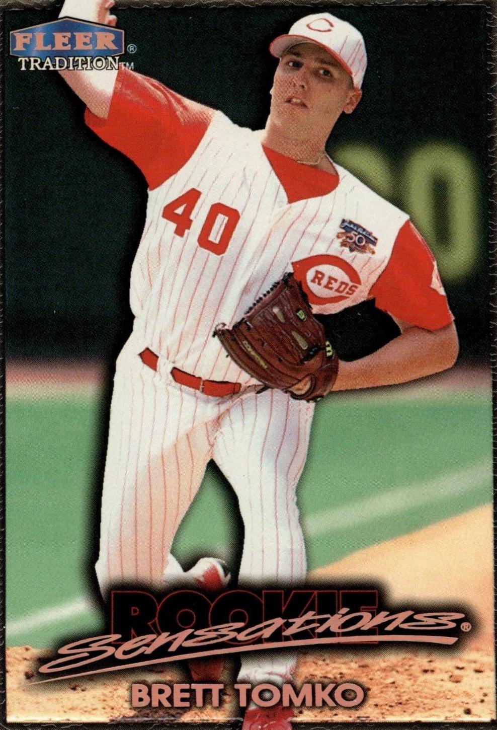 Brett Tomko #19/20 Baseball Cards 1998 Fleer Tradition