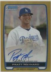 Pratt Maynard [Refractor] #BCAPM Baseball Cards 2012 Bowman Chrome Prospect Autographs Prices