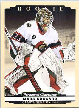 Mads Sogaard #268 Hockey Cards 2022 Parkhurst Champions