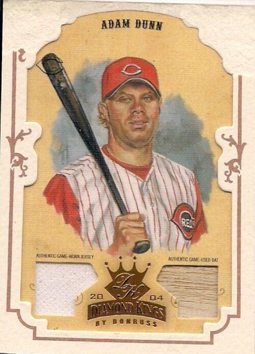 Adam Dunn #40 Baseball Cards 2004 Donruss Diamond Kings