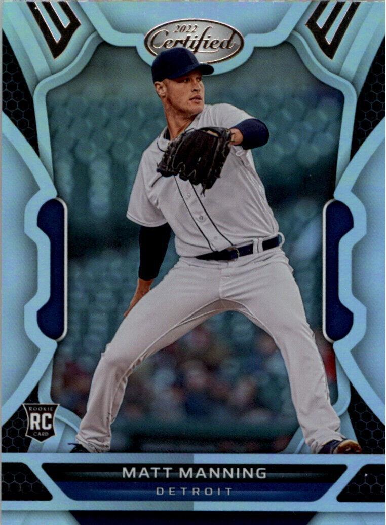 Matt Manning #4 Baseball Cards 2022 Panini Chronicles Certified