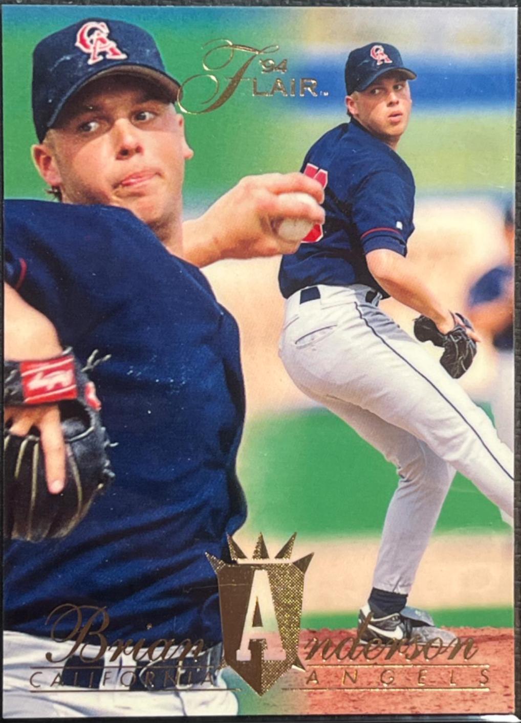 Brian Anderson #19 Baseball Cards 1994 Flair