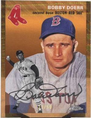 Bobby Doerr [Gold Refractor] #473