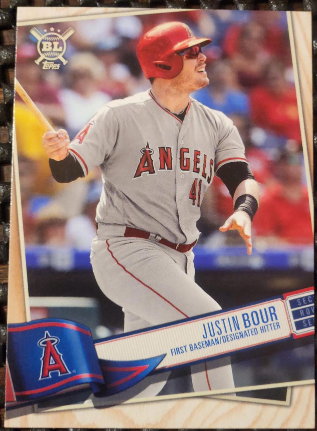Justin Bour #39 Baseball Cards 2019 Topps Big League