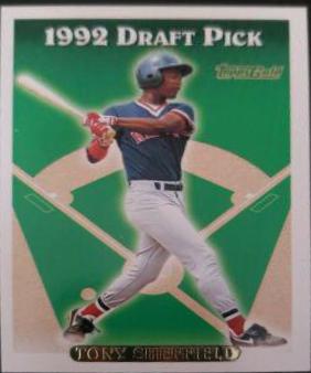 Tony Sheffield #687 Baseball Cards 1993 Topps Gold