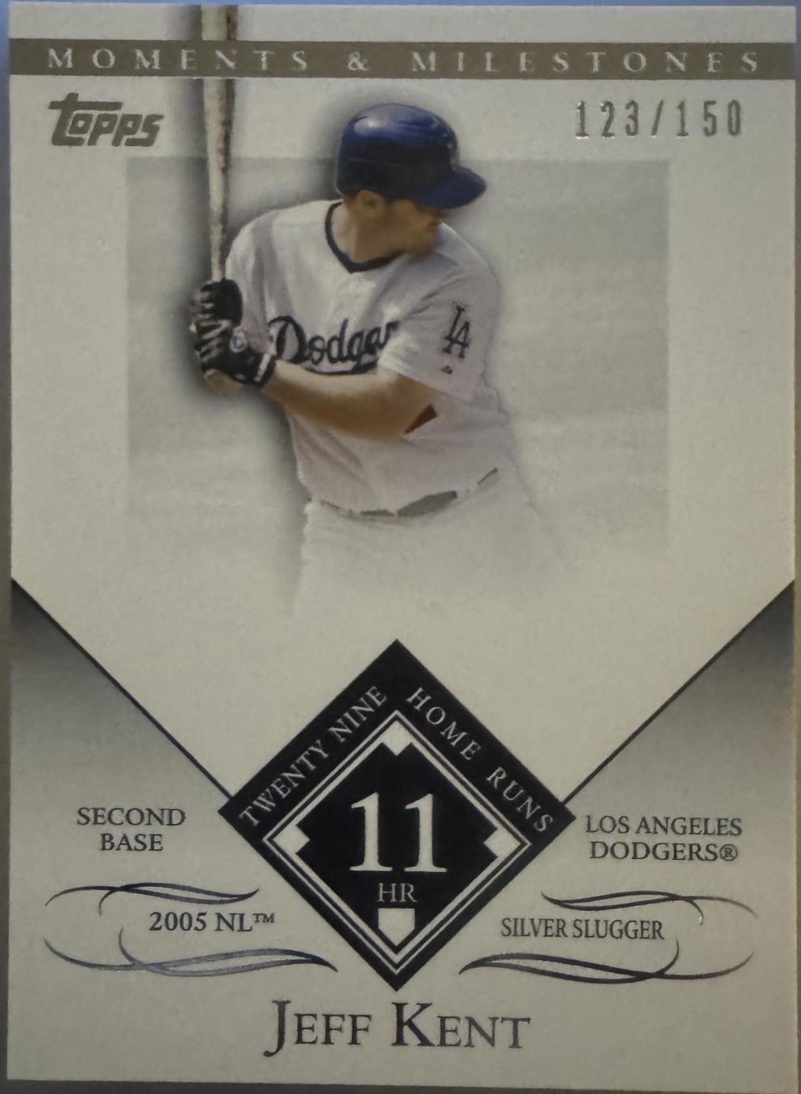 Jeff Kent #128 2007 Topps Moments & Milestones Baseball