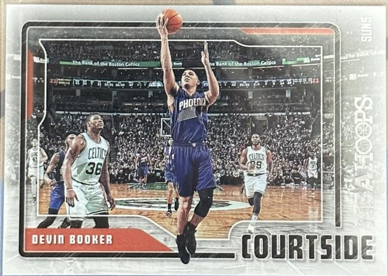 Devin Booker #16 Basketball Cards 2017 Panini Hoops Courtside