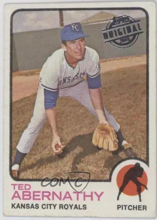 Ted Abernathy #22 Baseball Cards 2015 Topps Archives Originals Buybacks