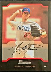 Mark Prior #34 Baseball Cards 2004 Bowman Prices