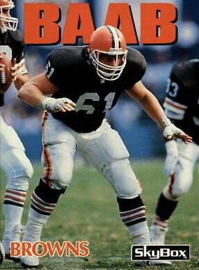 Mike Baab #39 Football Cards 1992 Skybox Impact