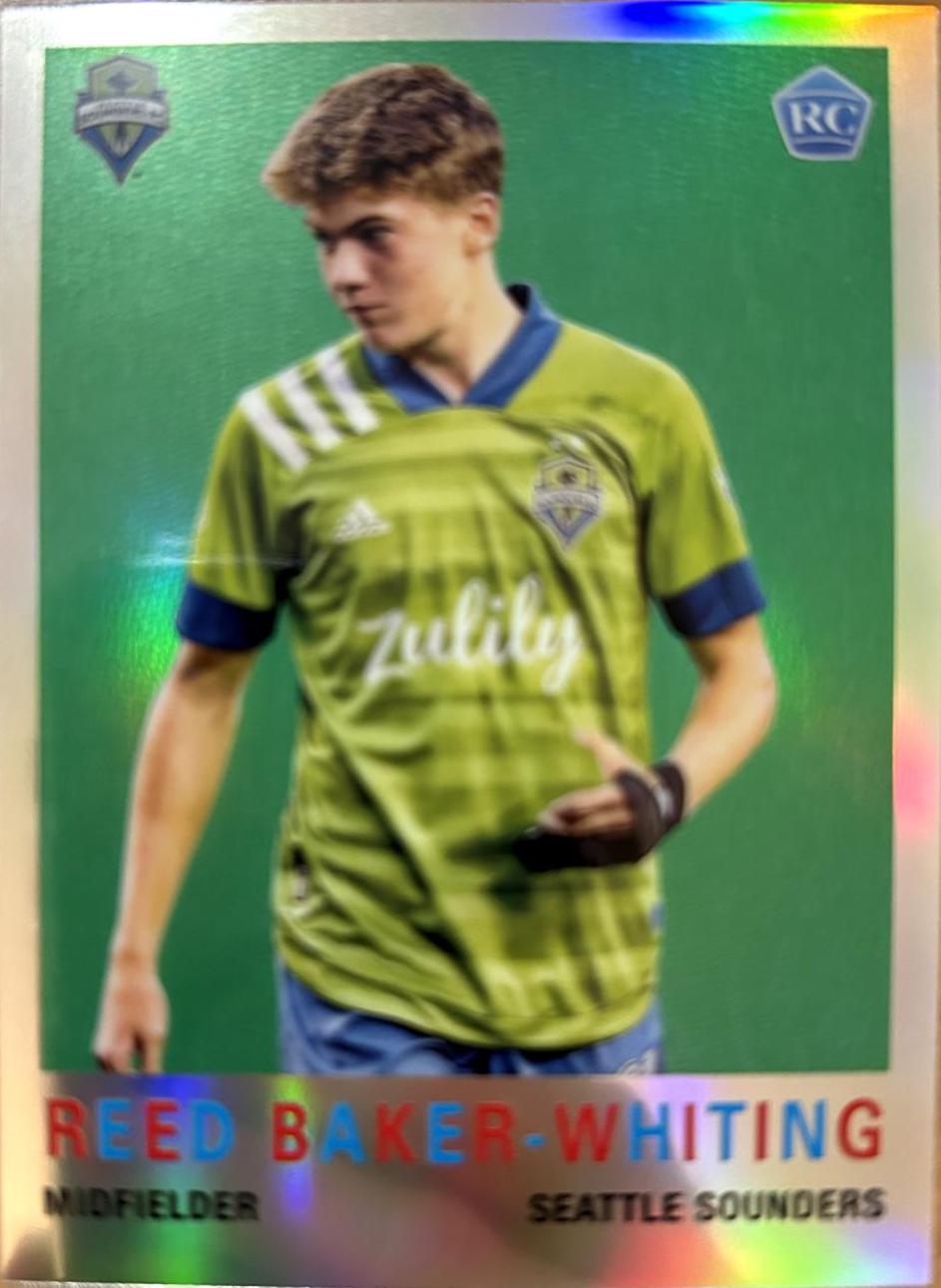 Reed Baker Whiting #59T-2 Soccer Cards 2022 Topps Chrome MLS 1959