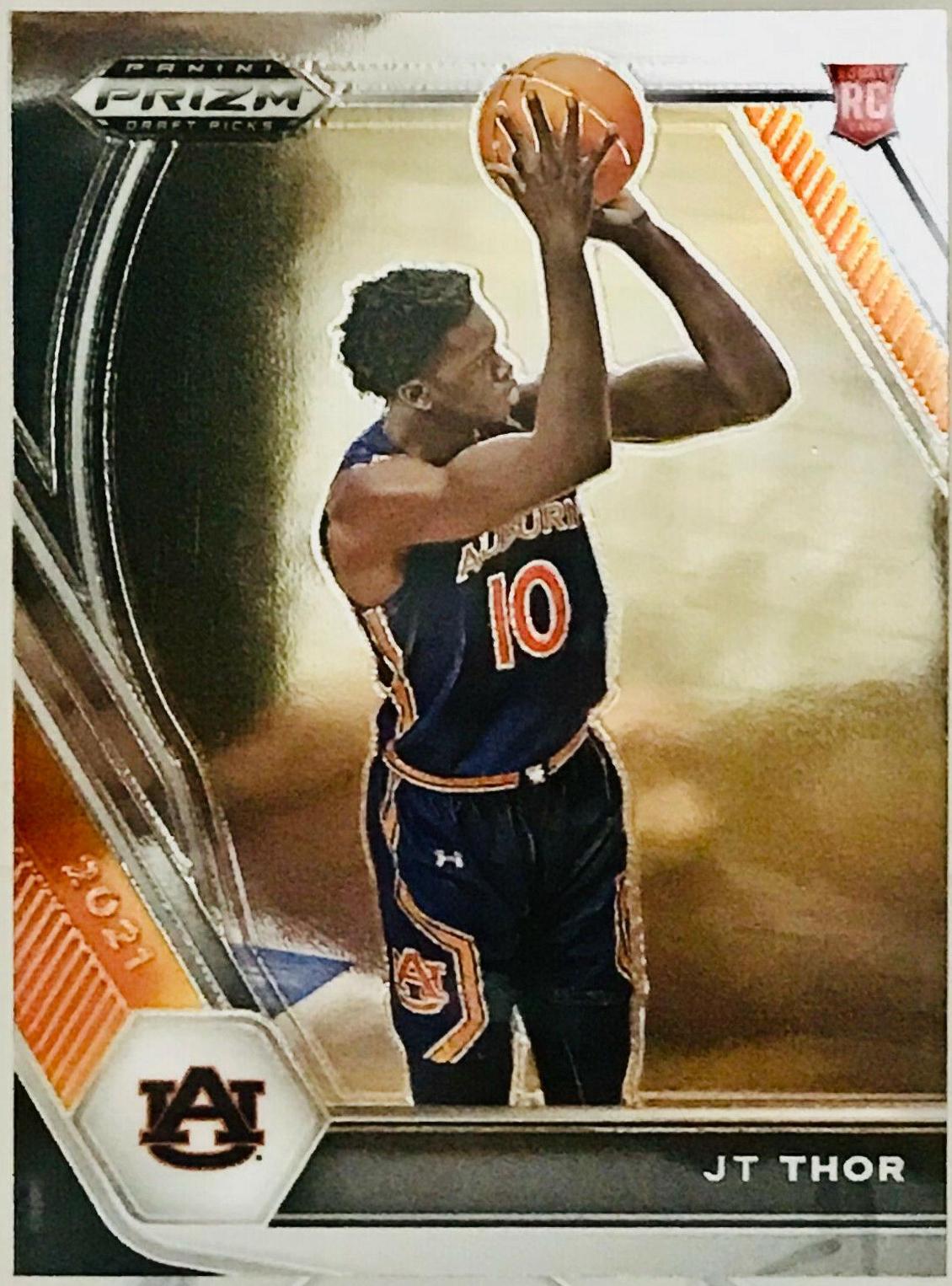 JT Thor #28 Basketball Cards 2021 Panini Prizm Draft Picks
