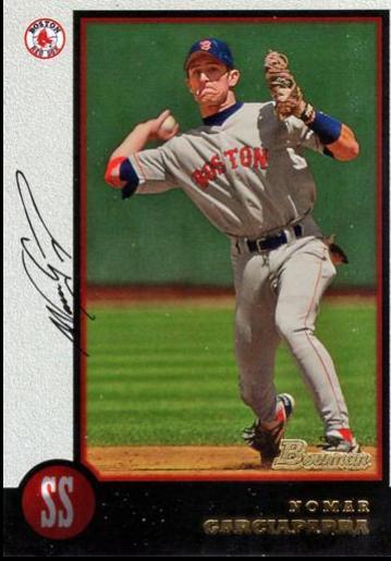 Nomar Garciaparra #1 Baseball Cards 1998 Bowman