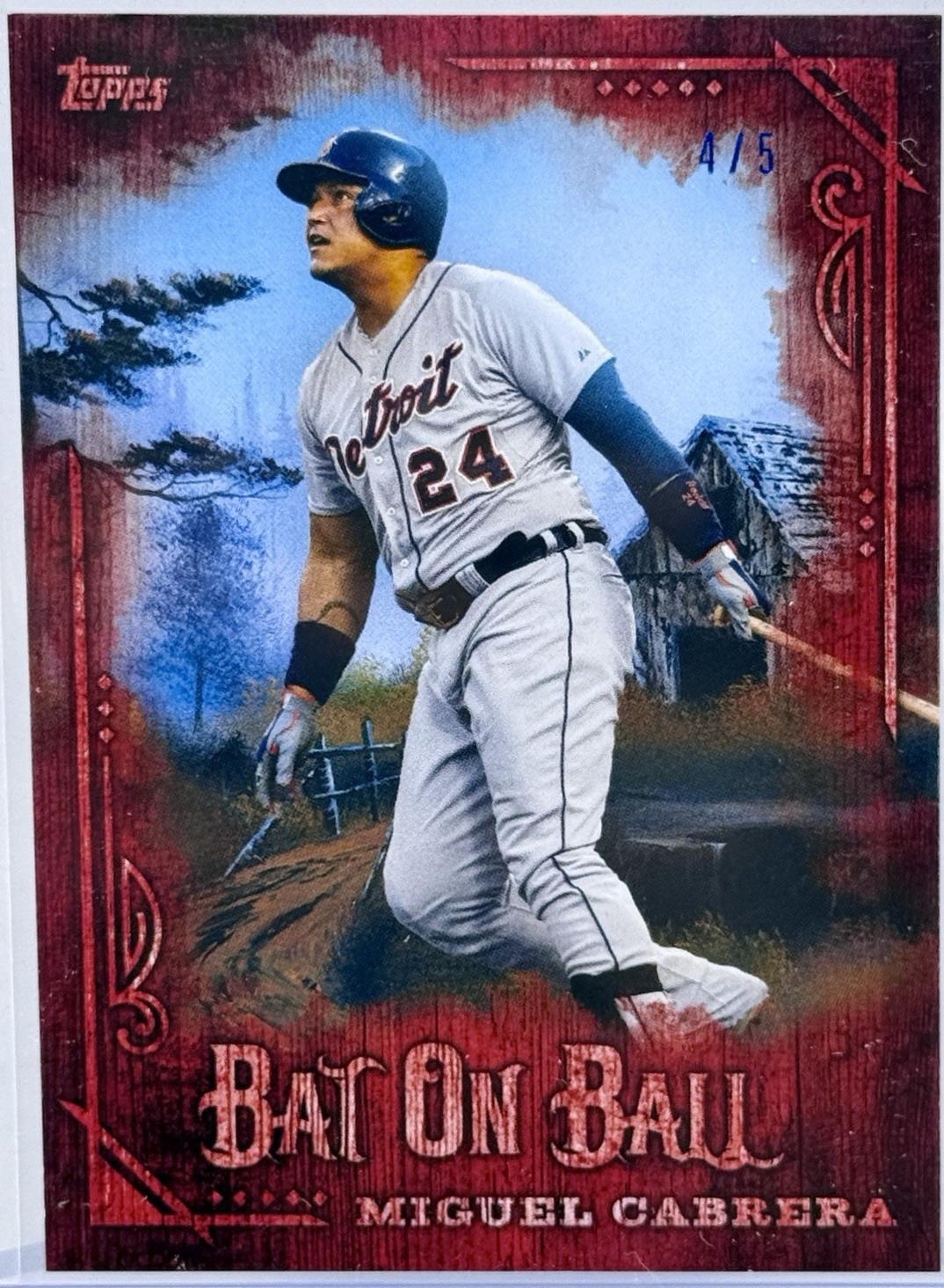Miguel Cabrera [Bright Red] #BOB-6