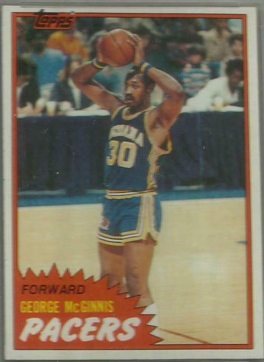 1981 George McGinnis #92