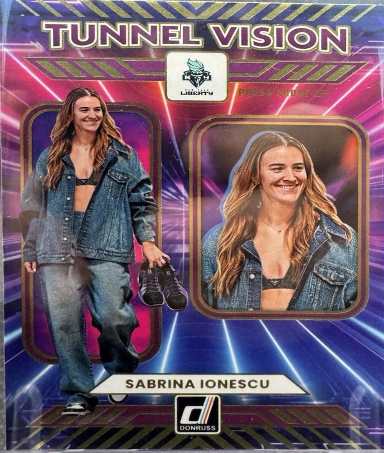 Sabrina Ionescu [Press Proof Gold] #10