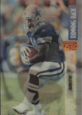 Emmitt Smith #9 Football Cards 1995 Sportflix