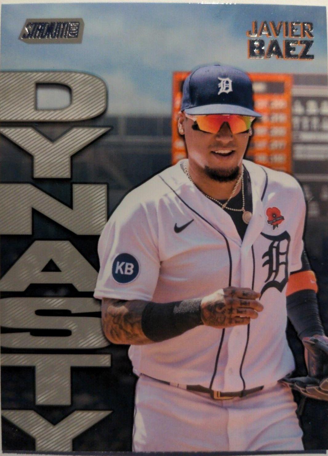 Javier Baez #4A Baseball Cards 2022 Stadium Club Dynasty and Destiny