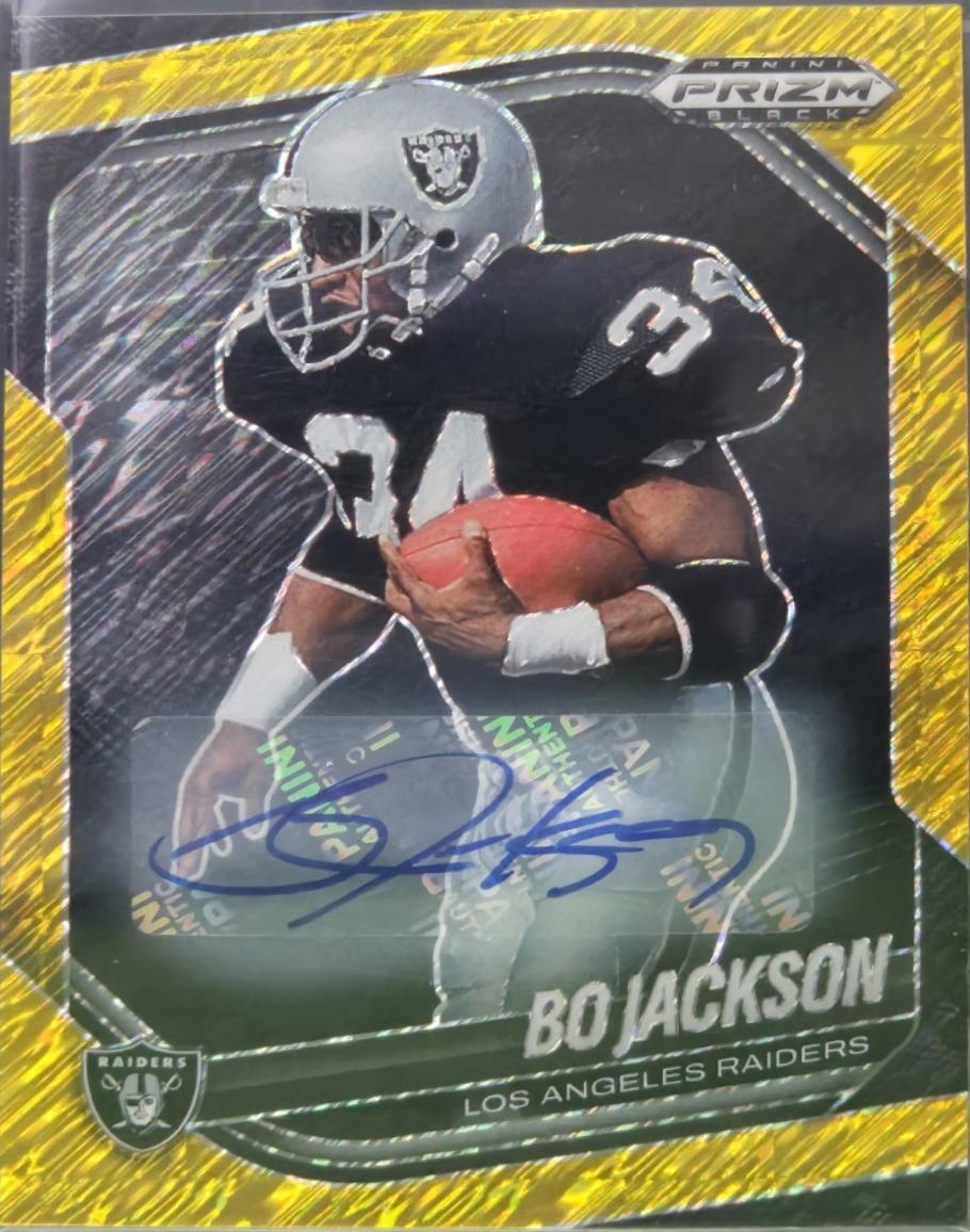 Bo Jackson [Autograph Gold Shimmer] #112