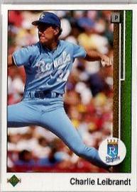 Charlie Leibrandt #637 Baseball Cards 1989 Upper Deck