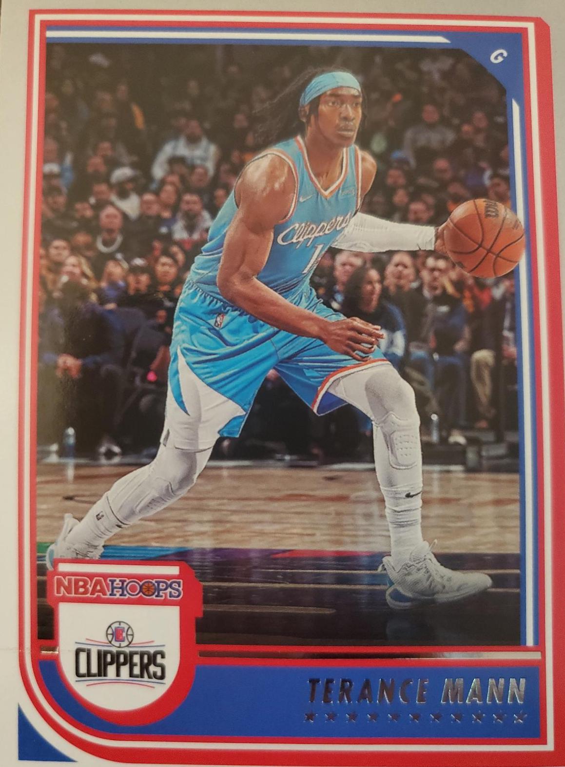 Terance Mann #181 Basketball Cards 2022 Panini Hoops