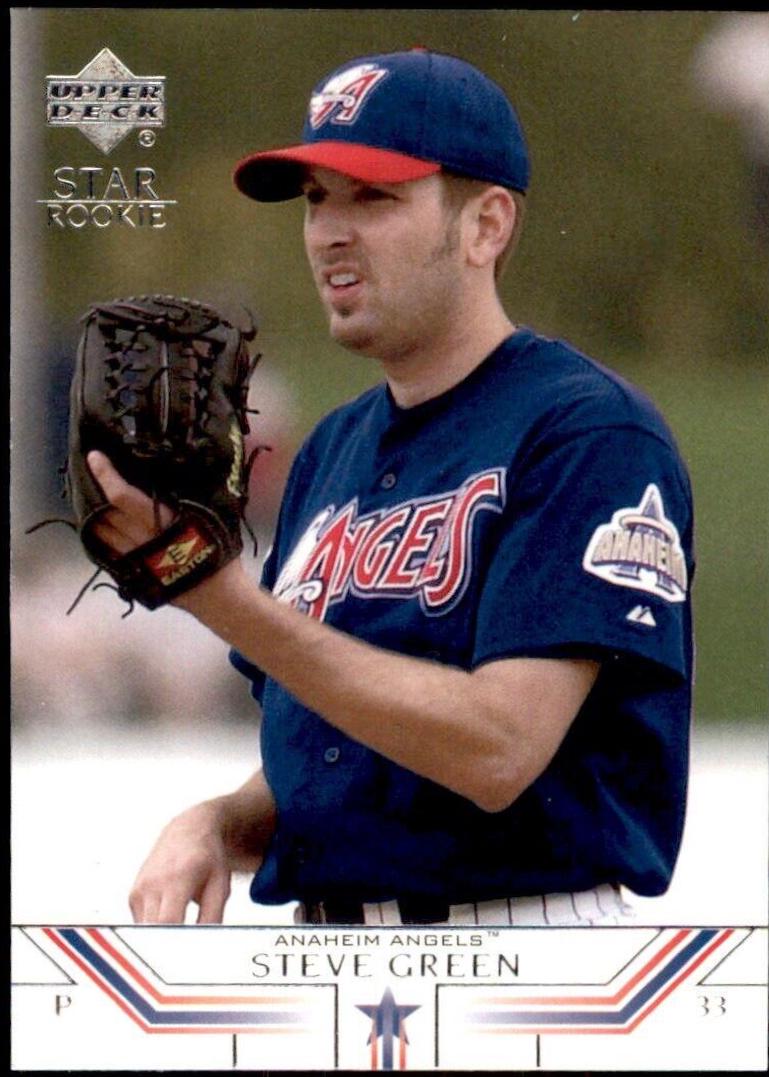 Steve Green #44 Baseball Cards 2002 Upper Deck