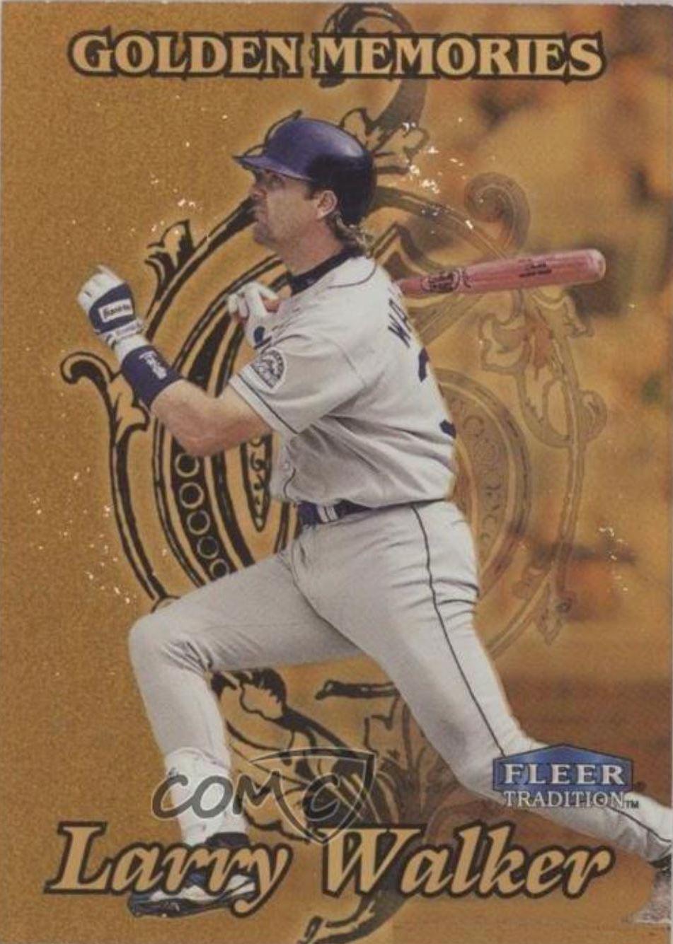 Larry Walker #320 Baseball Cards 1998 Fleer Tradition