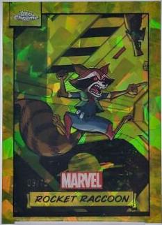 Rocket Raccoon [Yellow Sapphire] #33 Prices | Marvel 2024 Topps Chrome ...