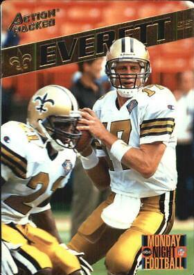 Jim Everett #16 Football Cards 1995 Action Packed Monday Night Football