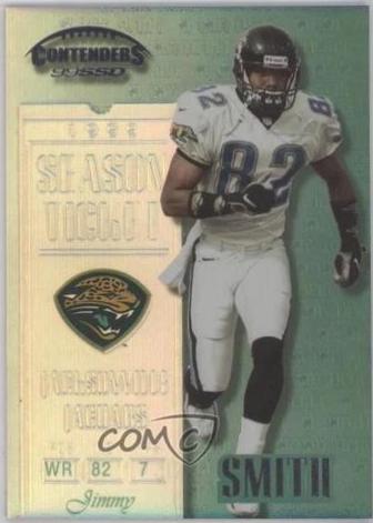 Jimmy Smith #79 Football Cards 1999 Playoff Contenders Ssd
